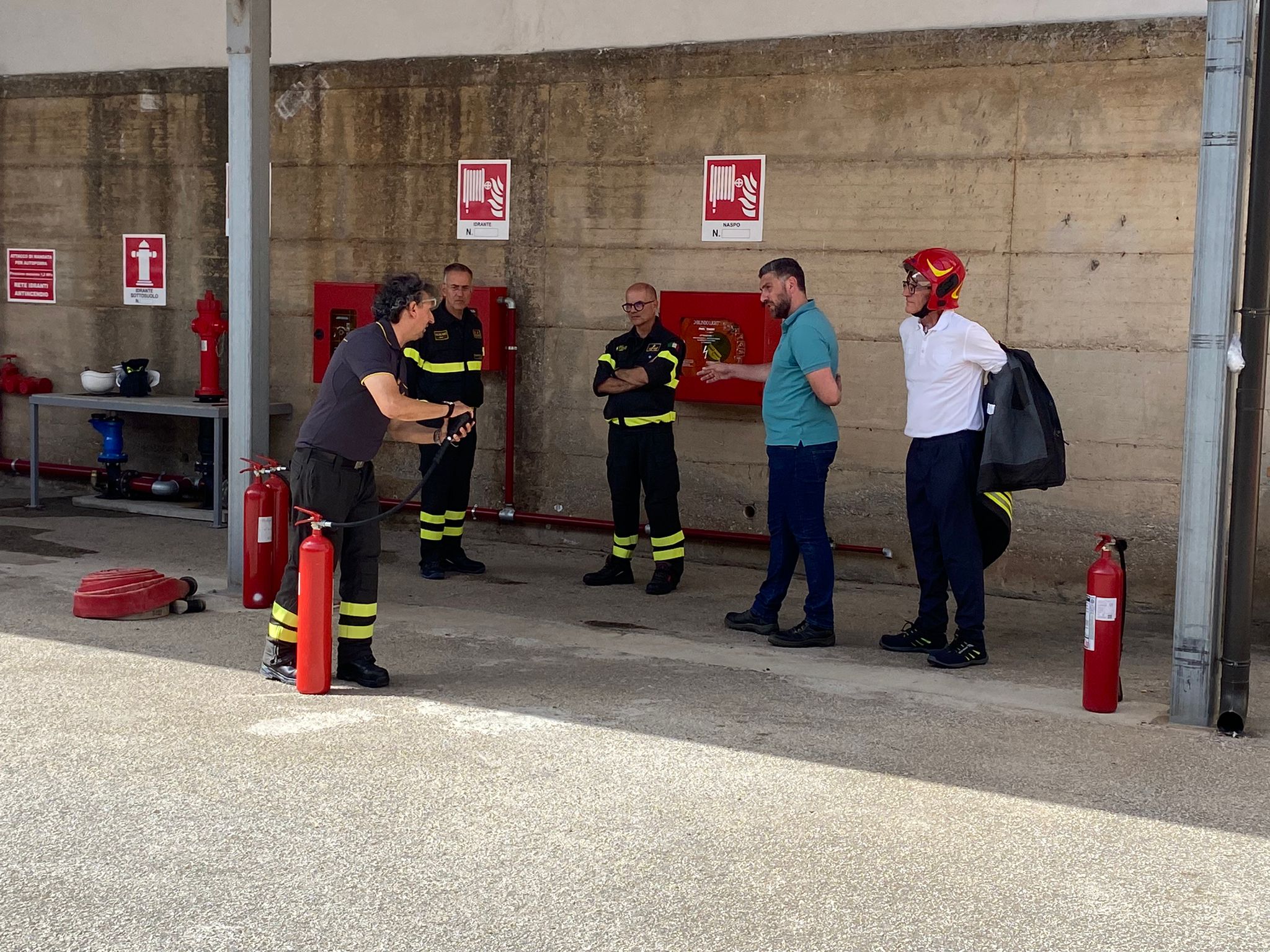 Formazione antincendio pratica